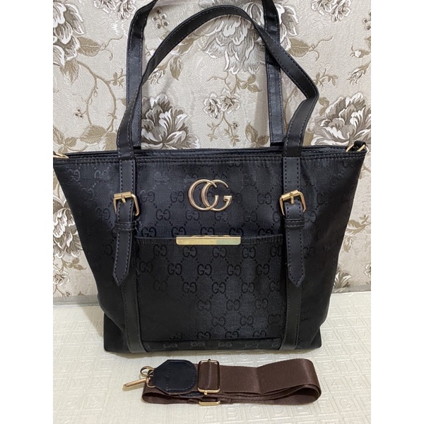 PRELOVED TAS KETEK GUCCI BAHAN KANVAS TEBAL