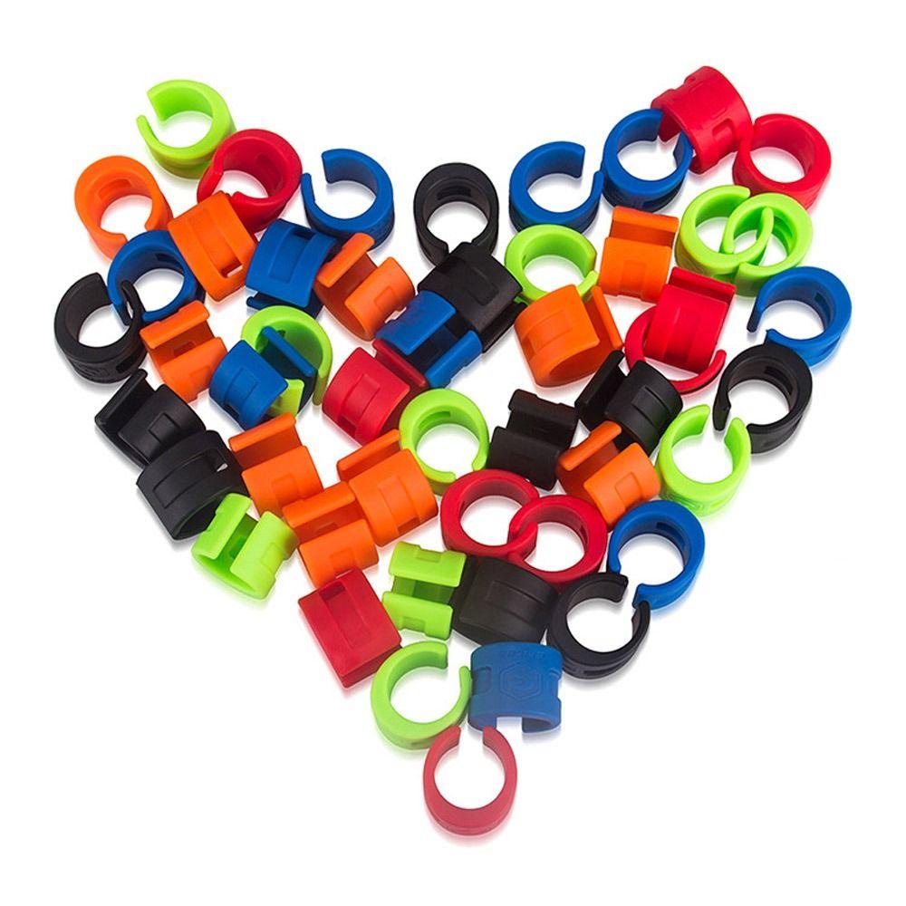 TOP 2pcs Alat Pelindung Sepeda 5warna Rantai Pelindung Stiker Frame Sepeda Guard Chain Protector