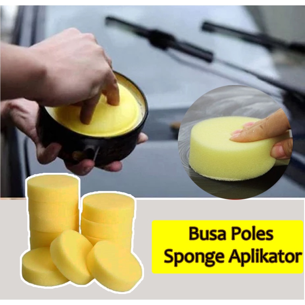 BUSA POLES  MOTOR MOBIL / BUSA SPONGE APPLICATOR WAX / BUSA POLES MINI