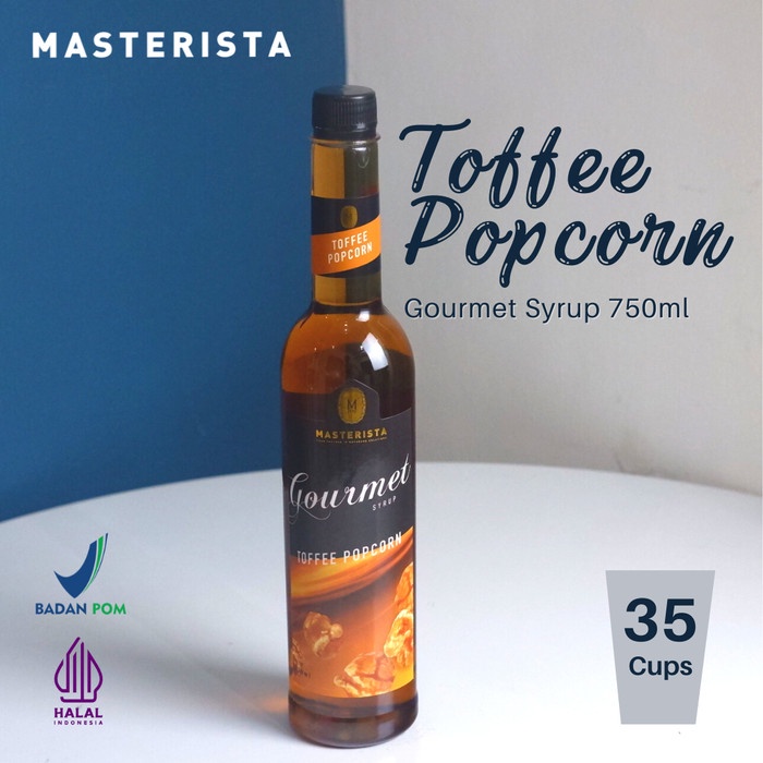 

MASTERISTA SIRUP TOFFEE POPCORN 750 ML