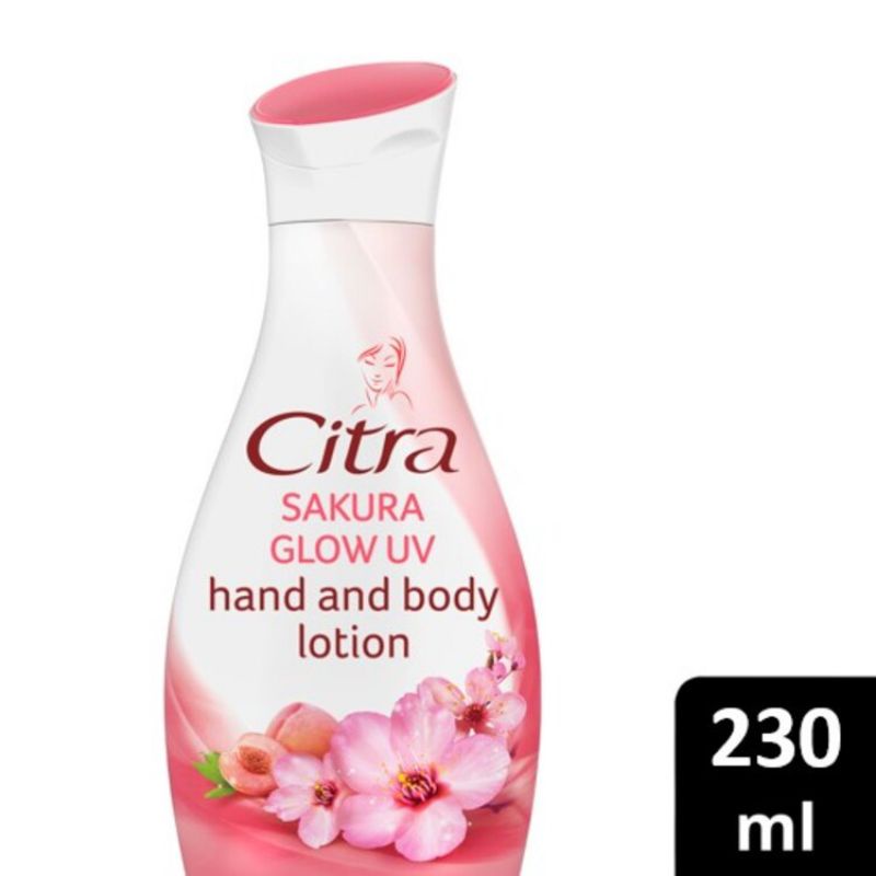 Citra Hand and Body lotion Sakura Glow UV 230Ml