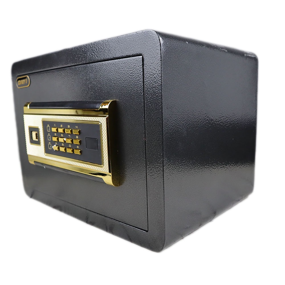 DAY1 Kotak Brankas Hotel Safety Anti-theft Box Password - Y0010 - Black