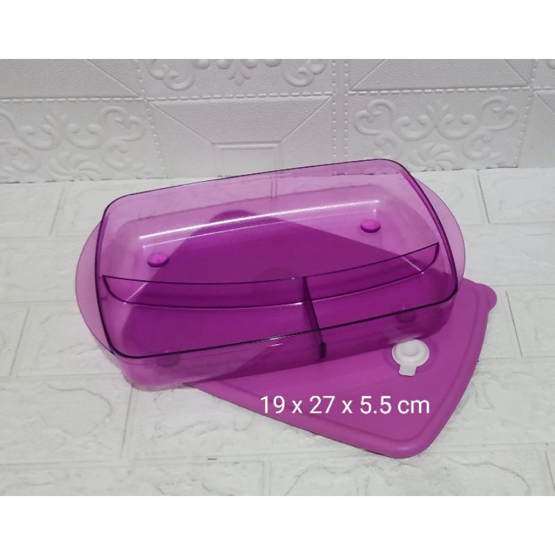 Meal Box Tupperware Ungu