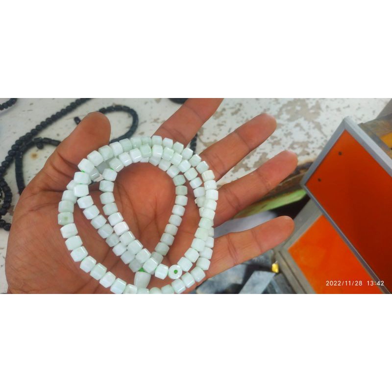 tasbih batu ice jade aceh dan neprite jade aceh dan black jade aceh