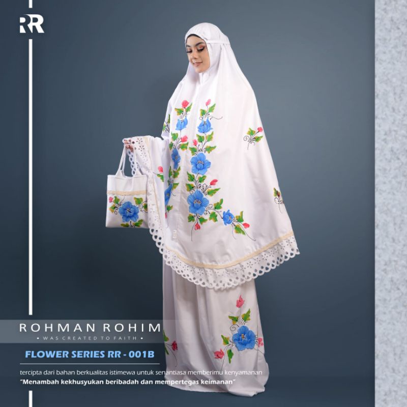 MUKENA DEWASA TERBARU LUKIS JUMBO/MUKENA DEWASA PUTIH/MUKENA DEWASA MURAH  FREE TAS