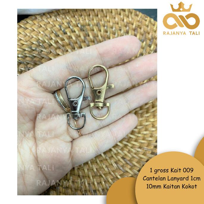 

HOT SALE 1gross Kait 009 Cantelan Lanyard 1cm 10mm Kaitan Kokot