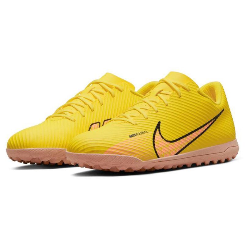 Sepatu Futsal Nike Vapor 15 Club Turf Yellow Strike DJ5968 780 Original