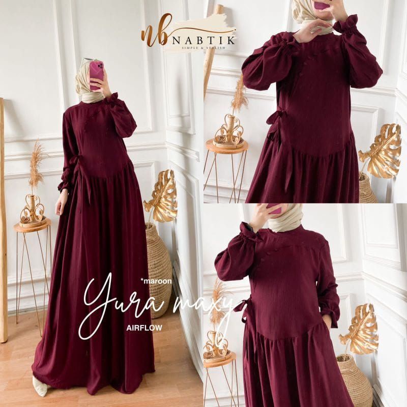 YURA GAMIS CRINKLE WANITA