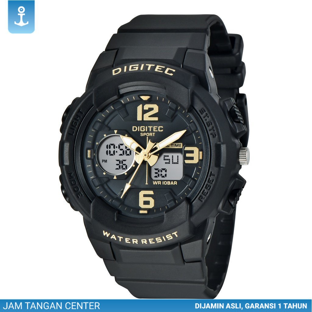 DIGITEC Jam Tangan Unisex BDA-4120T Water Resist 10 Bar