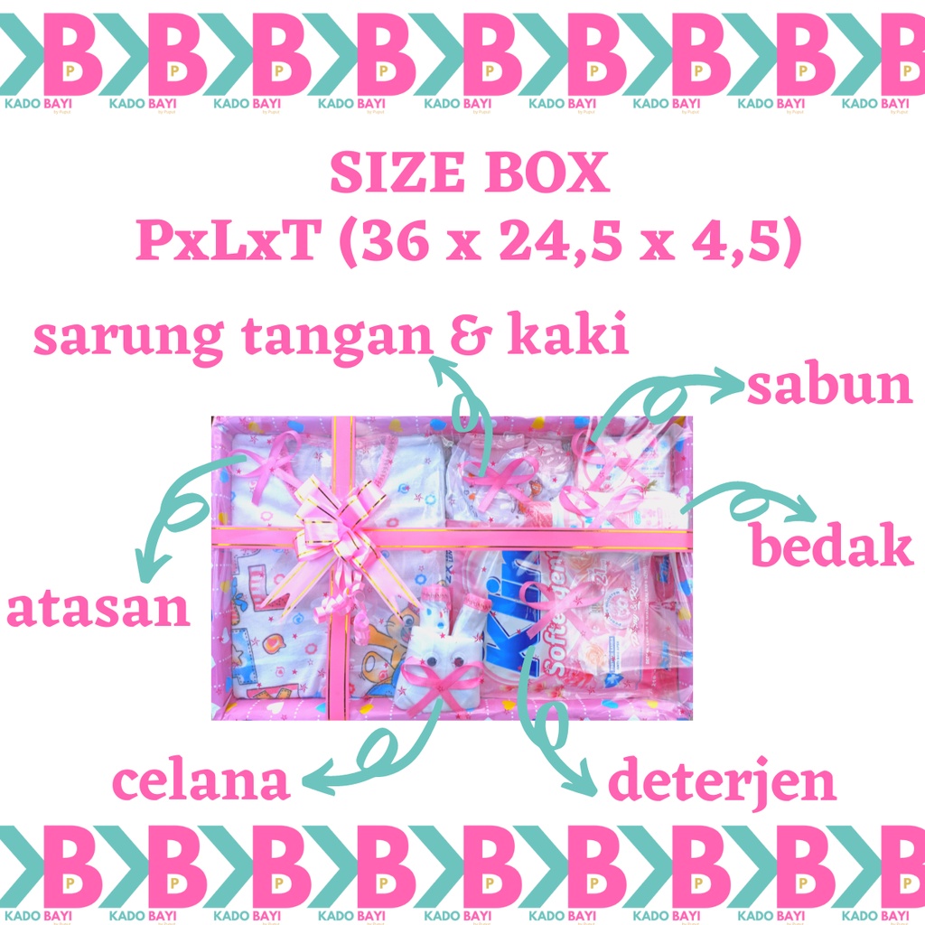 KADO BAYI PAKET E Perempuan Laki Laki Baru Lahir Lahiran Murah Babygift Newborn Baby Gift Set Box Hampers Girl Boy Unisex Parsel Parcel Paket E