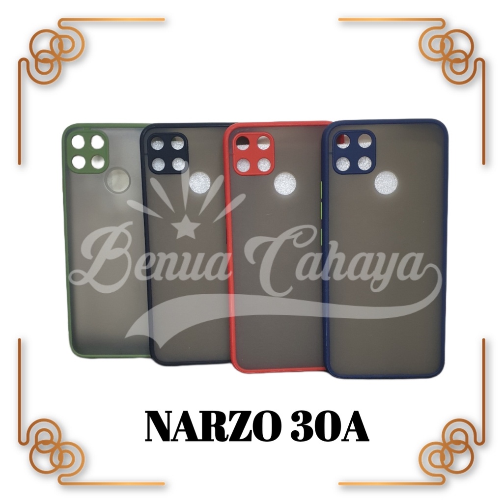 CASE REALME NARZO 30A CASE DOVE CASE MATTE FULL COLOUR-REALME NARZO 30A