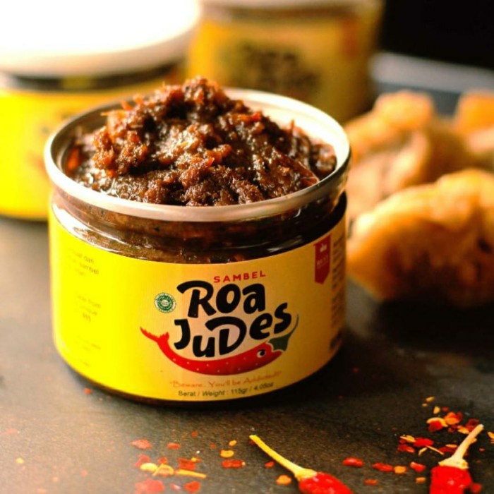 

[BEST SELLER] Sambal Roa Judes (Juara Pedes)