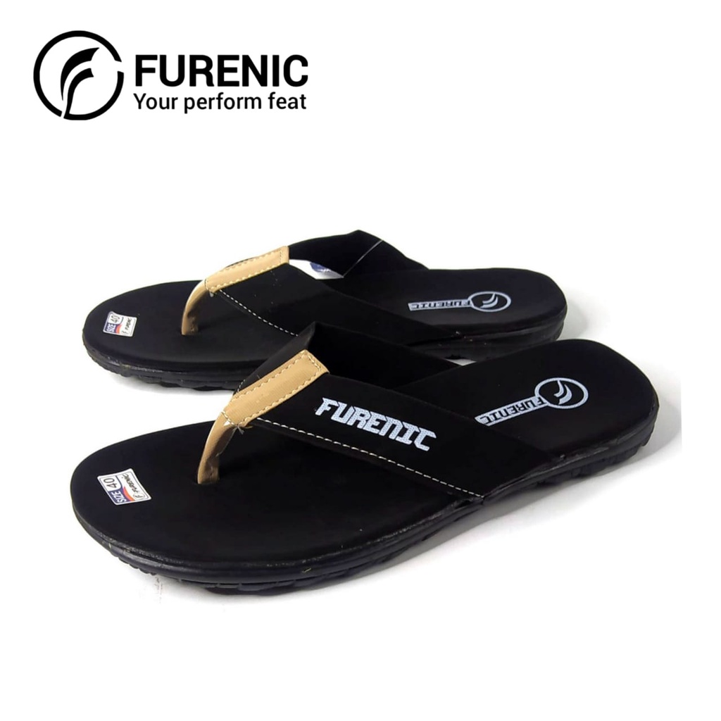 Sandal Jepit Pria Distro Kekinian Sendal Cowok Dewasa Original Furenic Keren Terbaru