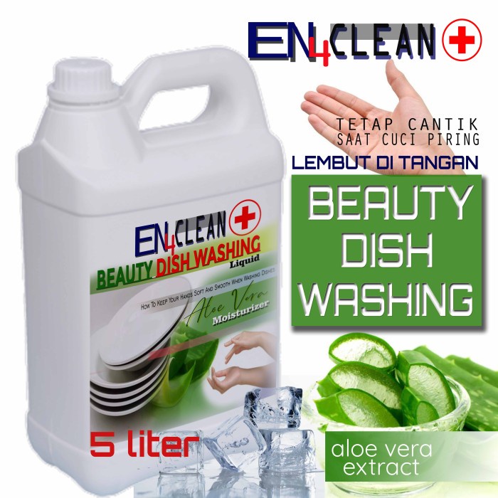 Sabun cuci piring 5 Liter ekstrak Lidah buaya tidak kering ditangan (toko oshe)