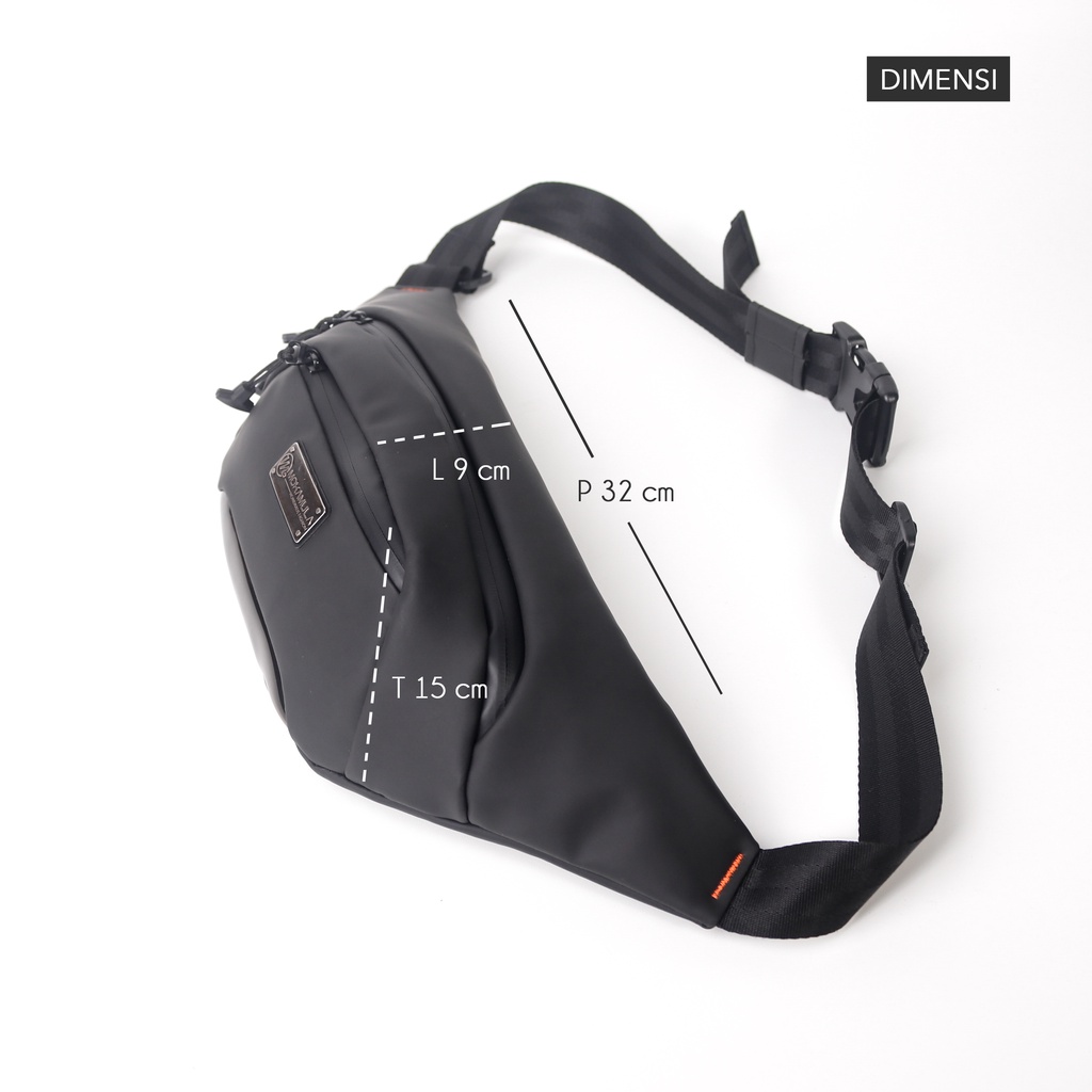 Waistbag Pria Tas Pinggang -Orca Mokamula