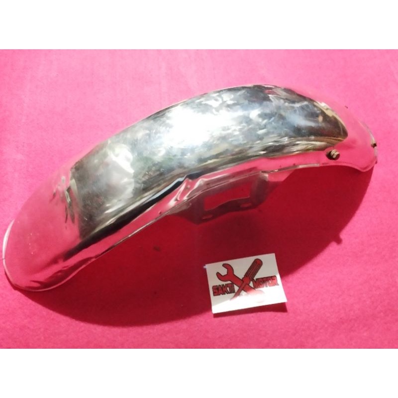 Spakbor slebor depan bekas moto Viar lama roda 3