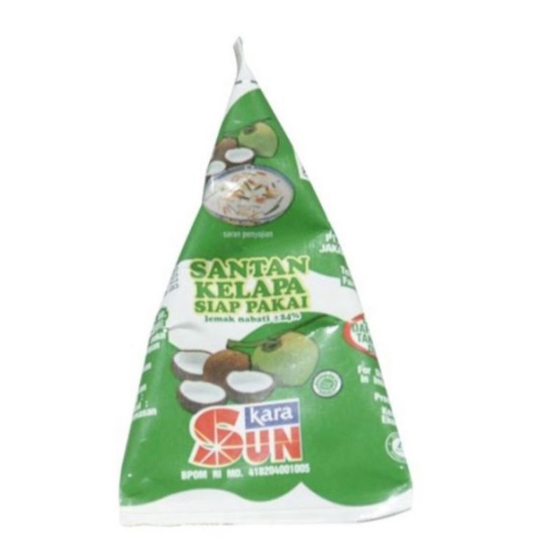 

Sun Kara Santan Cair Kelapa Coconut Cream Kemasan 65ml