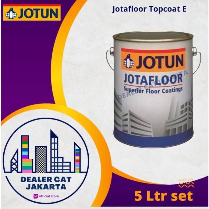 Cat Lantai Epoxy Jotun Jotafloor Topcoat E RAL5005 Signal Blue - 5 Ltr