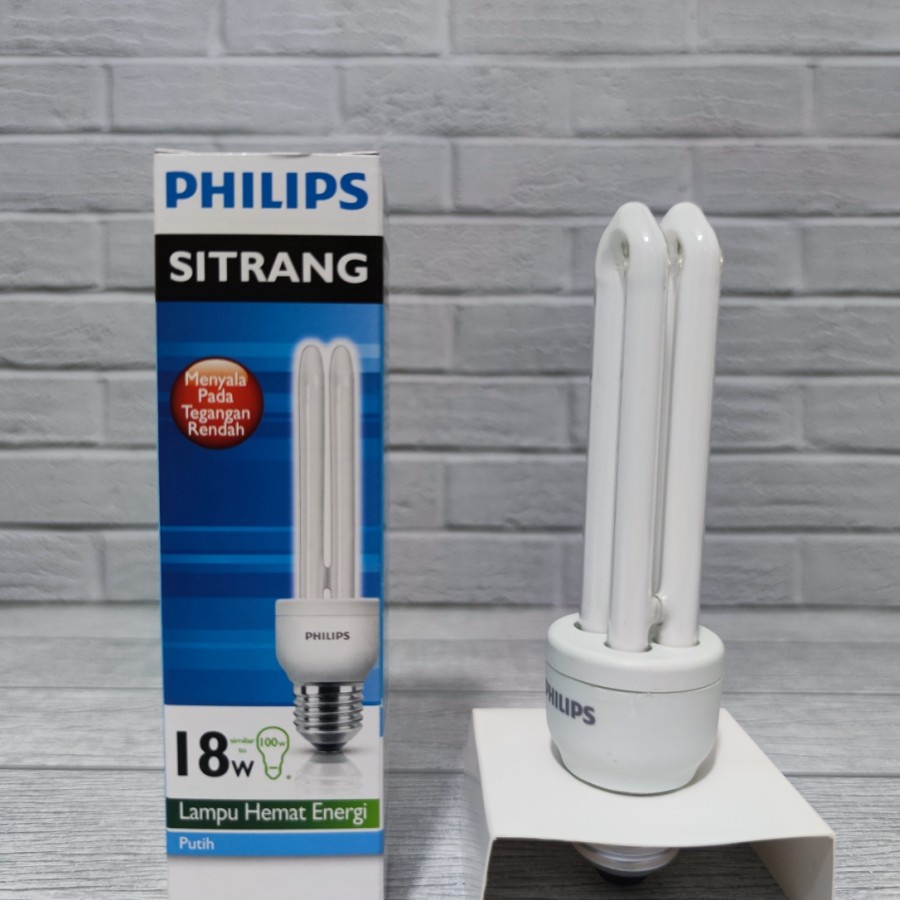 LAMPU PHILIPS SITRANG 18W 18 WATT PUTIH