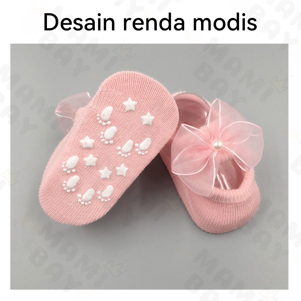 OKEYI Aksesoris Rambut Bandana Kaos Kaki Bayi Set Kado Bayi Perempuan newborn