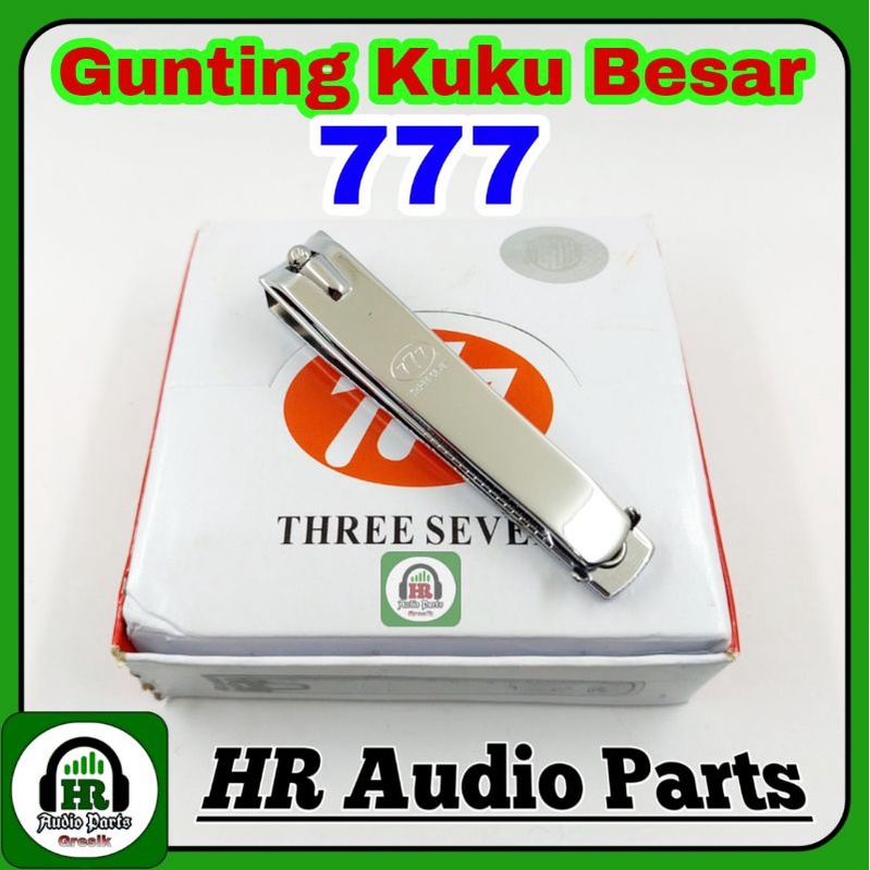 Gunting Kuku Three Seven 777 Korea Kecil Tanggung Besar Jumbo Stainless Steel