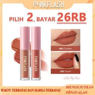 Image of PINKFLASH Matte lip gloss lipstik tahan lama anti air-PF-L01