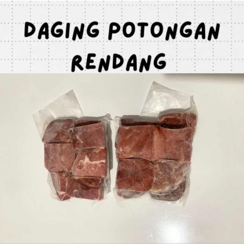 

Daging Potongan Rendang 500gr