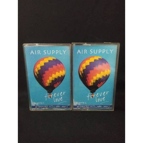 kaset Air Supply album Forever Love (Cassette 1&2)