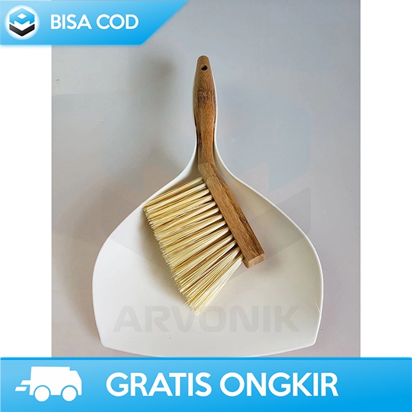 SET SAPU CIKRAK MINI SIKAT SAPU PENGKI SERBAGUNA VANZLIFE ERGONOMIS