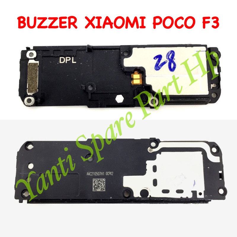 Buzzer Loudspeaker Xiaomi Poco F3 Redmi K40 Fullset Original Terlaris New