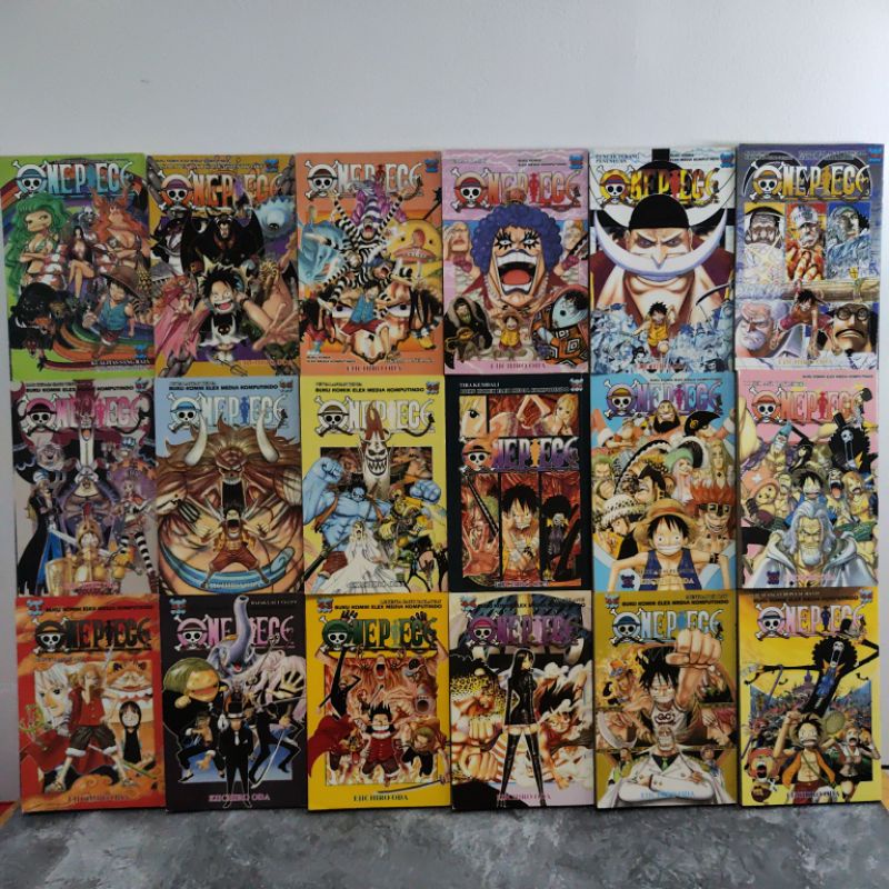 Buku / Komik One Piece, Wanted Vol 4,22,41,42,43,44,45,46,47,48,49,50,51,52,53,54,55,56,57,58,59,60,