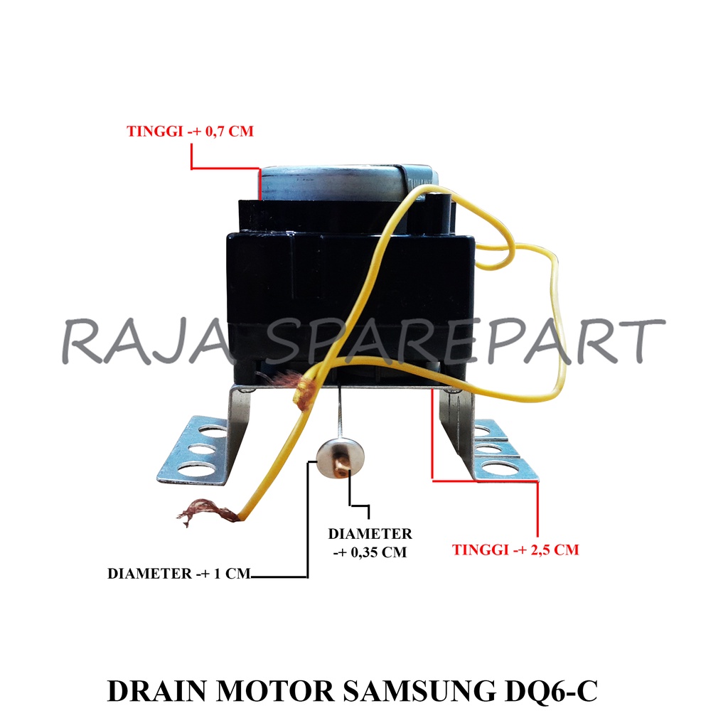 Drain Motor/Motor Pembuangan Air Mesin Cuci Samsung DQ6-C (DMDQ6)