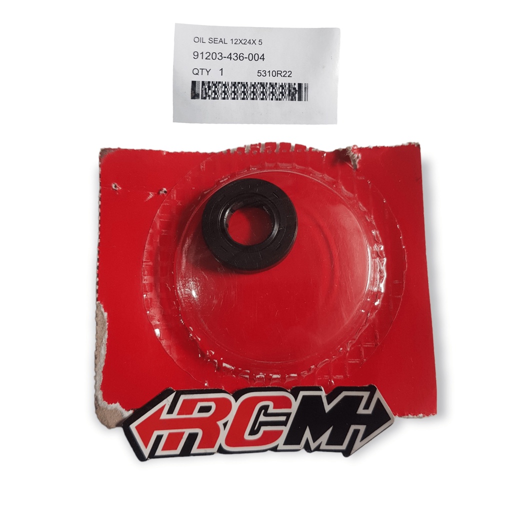 91203-436-004 OIL SEAL AS WATER PUMP VARIO 110 VARIO 125 VARIO 150 PCX ORI ORIGINAL HONDA AHM HGP ASLI