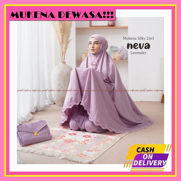 Mukena Mukenah Motif Daily Wear Dewasa Mewah Elegant Polos Silk Satin Sutera Sutra Velvet Maxmara Mo