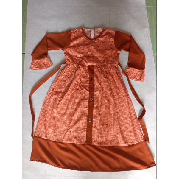 Baju Muslim Perempuan gamis jahitan sendiri