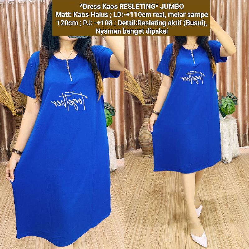 Daster Dress Kaos Spandex Melar Resleting Busui / Dress Kaos  Saku / Dress Kaos Resleting / Dress kaos Murah /Dress Rempel Salur/ Daster Kaos / Daster Salur murah / Daster Salur Resleting