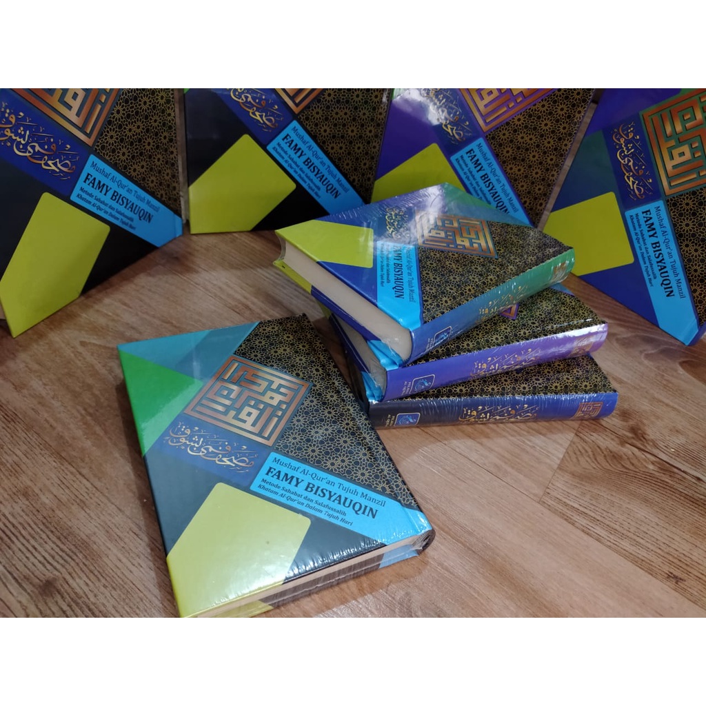 Al-Qur'an Famy Bisyauqin 7 Manzil + Terjemahnya Ukuran A6 (Model Terbaru)