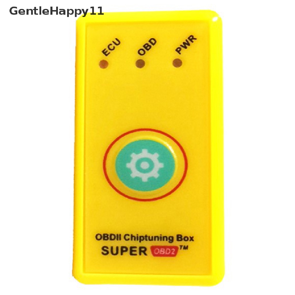 Gentlehappy Super OBD2 ECU Chip Tuning Box Alat Tombol Reset Superobd2 Hemat Bbm ECOOBD Nitro OBD2 Untuk Solar/Benzine OBDII Interface id