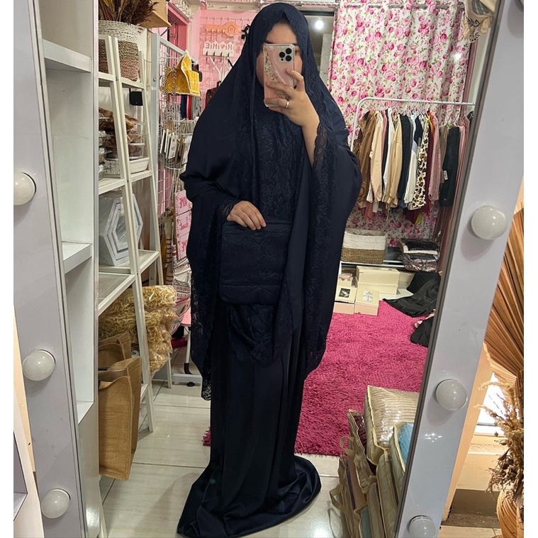 MUKENA RENDA ARMANI SILK