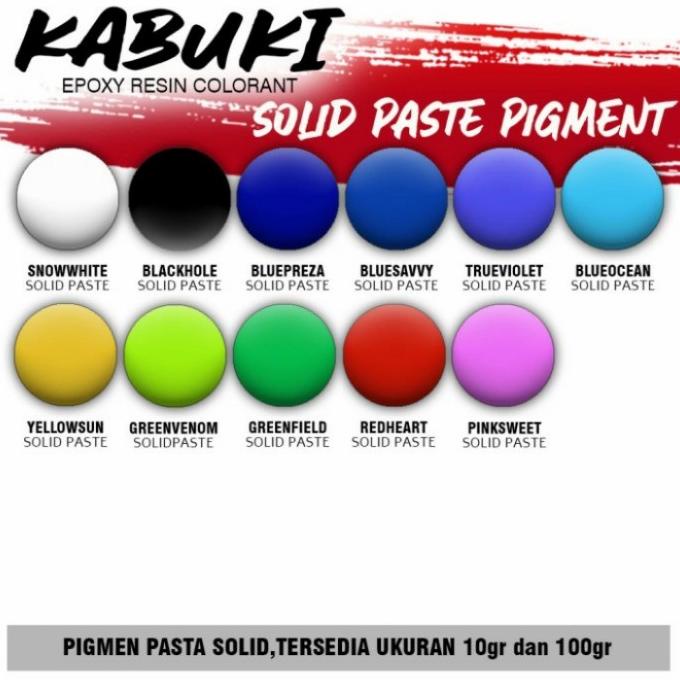 Pigmen/Pigment Resin Epoxy KABUKI SOLID PASTE