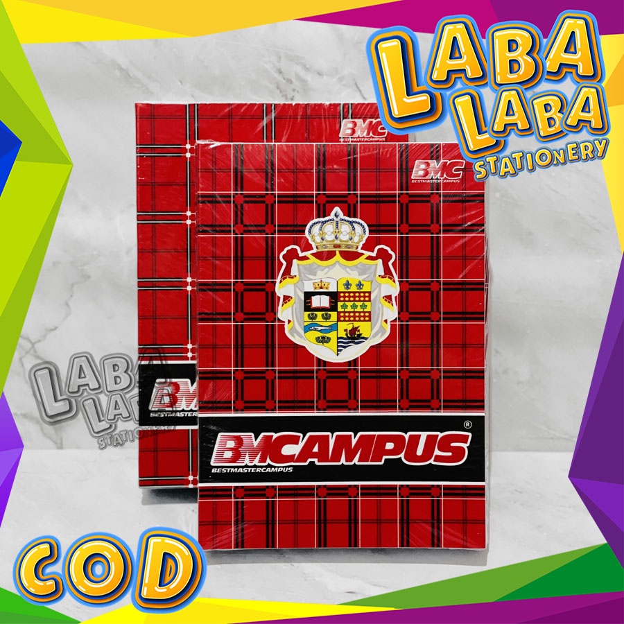 

LabaLabaStationery Buku Tulis BMC Campus BOXY PANJANG 36 Lembar (10 BUKU)