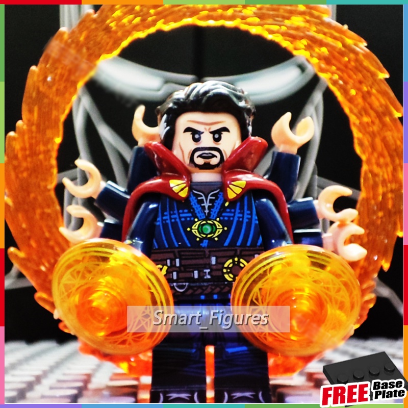 Minifigures Defender Doctor Strange Multiverse Wong Master Mordo Scarlet Witch Zombie Aneh Mini Figure Mainan Hadiah