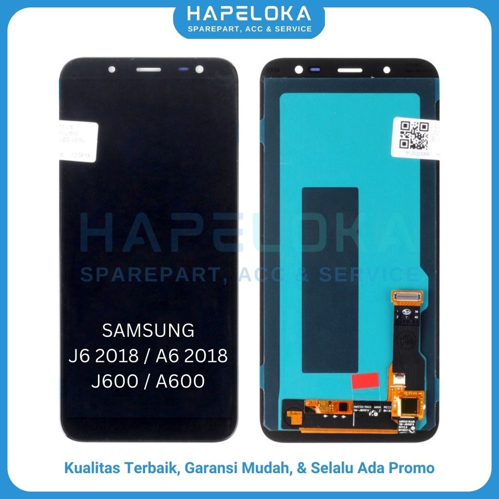 LCD TOUCHSCREEN SAMSUNG GALAXY J6 2018 / A6 2018 / J600 / A600 - ORI COMPLETE