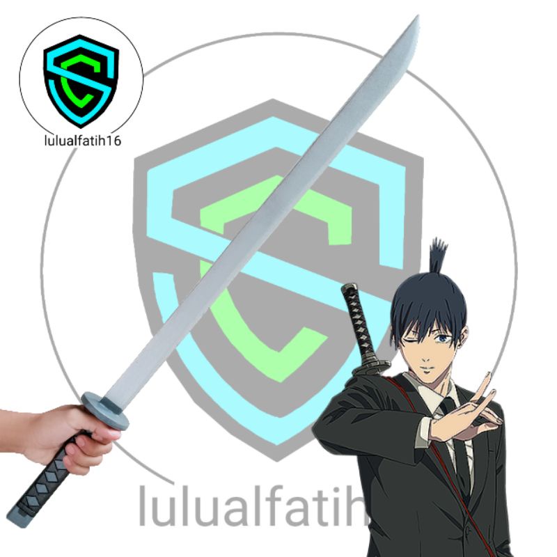 Pedang Mainan Hayakawa Aki Chainsaw Man