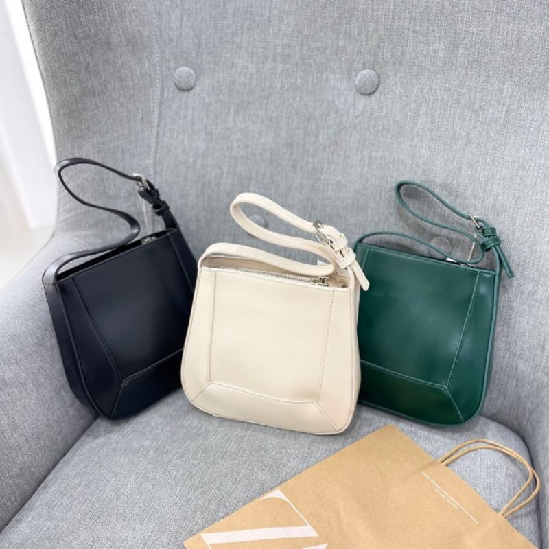 Tas Selempang Bahu Wanita Ori Import Zara Hobo Bag ZZ804