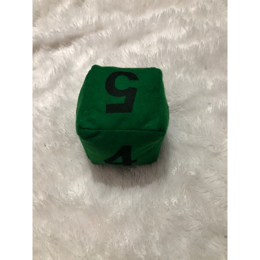 Bantal Dadu Jumbo 10x10 | Bantal Dadu Huruf &amp; Angka