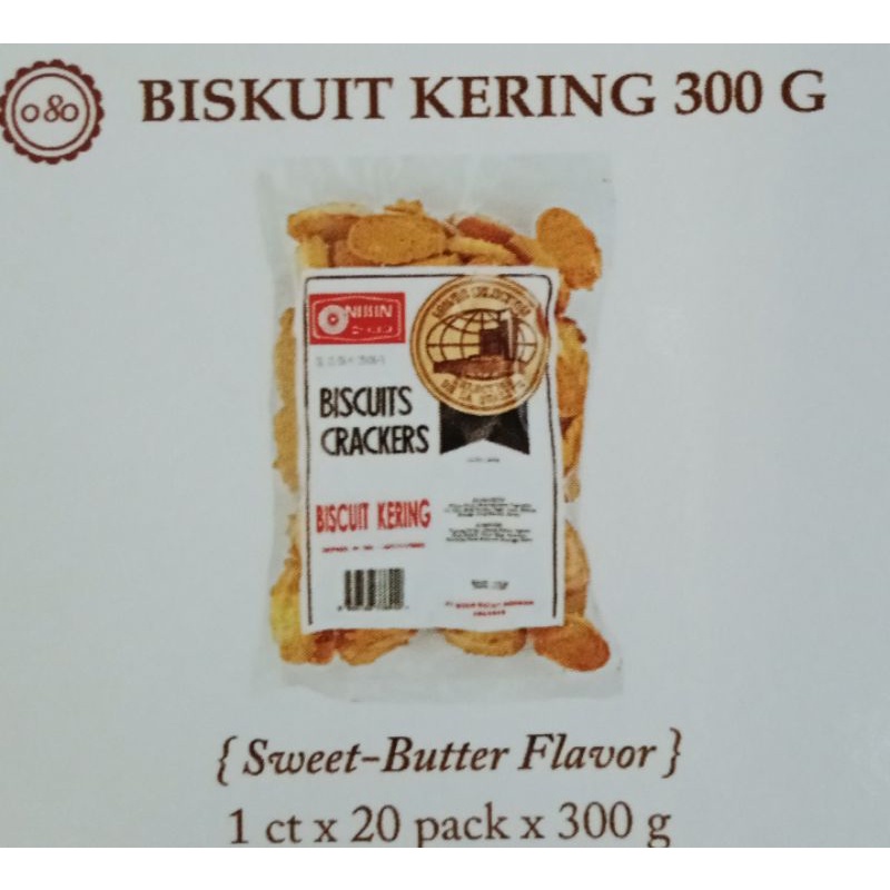 

Nissin biskuit kering 300gr