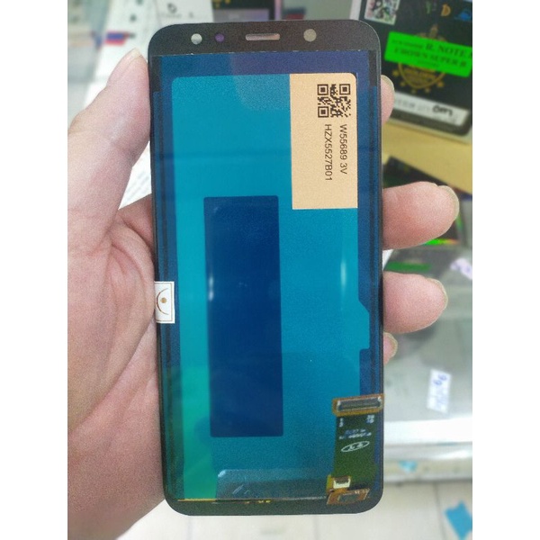 Jual Sparepart Handphone Android Lcd Samsung galaxy J6 black ori