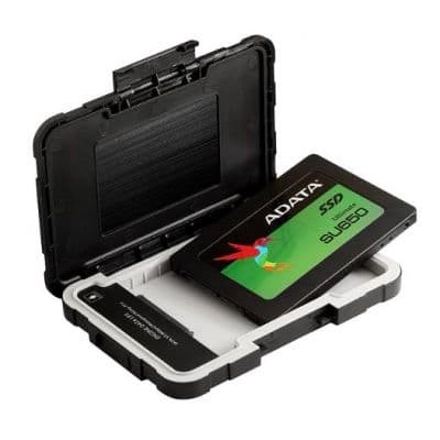 Adata ED600 Casing Hardisk Eksternal 2.5&quot;/SSD Casing/Anti Dust/Waterproof/USB 3.0