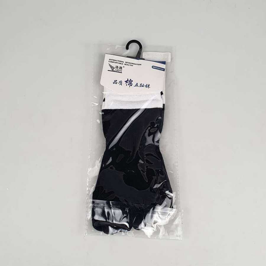 Kaos Kaki Lima Jari Men Five Toe Socks - LUOYI T73001